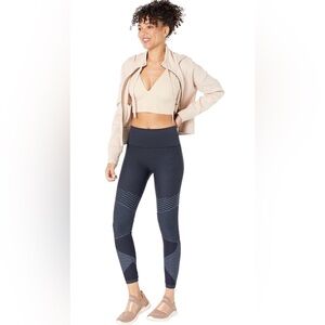 SPANX Women’s Look at Me Now Seamless Leggings NWT Medium Blue/ Indigo Sky